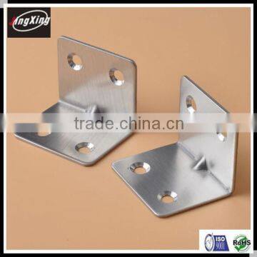 Custom Competitive price wall mounted bedroom furniture L shape stainless steel brackets