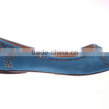 Fancy crystal ballet flat shoes cheap price high quality