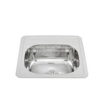 Chinese manufacturer square bowl kitchen sink for sale WY-4848