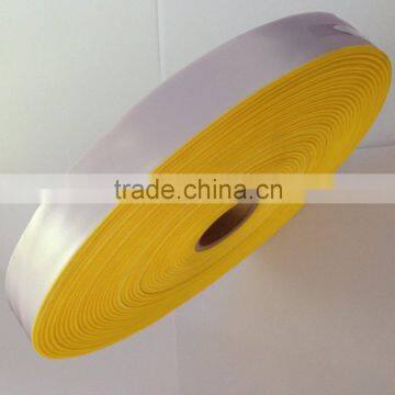 Anti-counterfeiting woven ribbon, 100% polyester woven color-edging ribbon