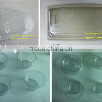 Full-automatic plastic cover making machine