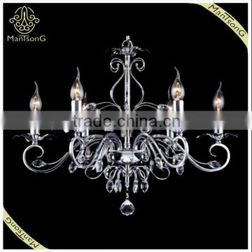 2016 Hot Sale Crystal Candle Chandelier Pendant Lamp Iron Material