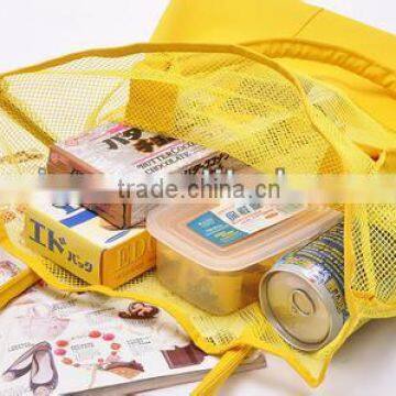 Wholesale polyester bag/Carry polyester bag/polyester mesh cinch bag