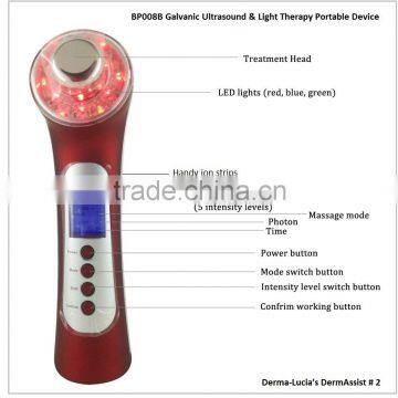 Wholesale personal electric galvanic positive Ion cleaning beauty equipment