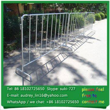 USA used hot dipped galvanized portable metal free standing fencing for crowd control