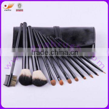 11pcs Cosmetic/Makeup Brush Set , Wooden Handle and Copper Ferrule