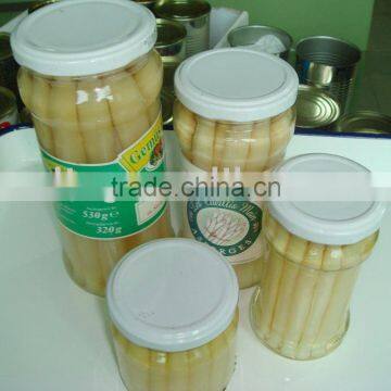 Canned white Asparagus