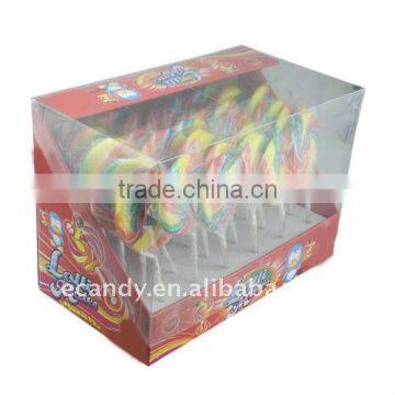 Multicoloured lollipops candy