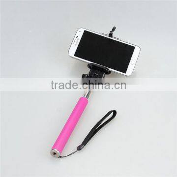 2015 selfie stick with bluetooth shutter button selfie stick with remote