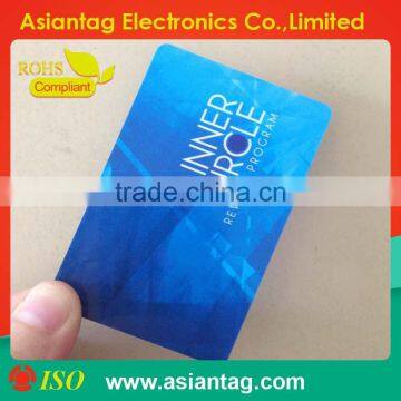 Plastic Standard size inkjet printable pvc card