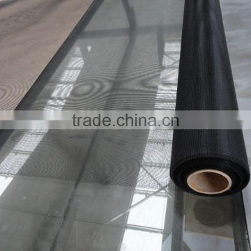 Black coated mesh for window and door/ black coated insect screen/black coated mesh screening