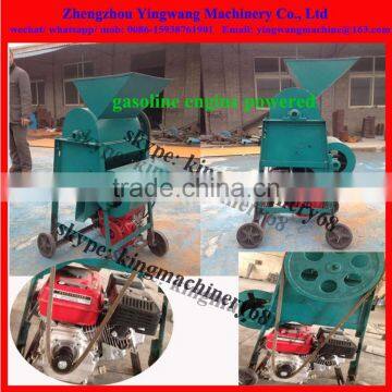 7.5hp gasoline engine driven groundnut sheller machine 0086-15938761901