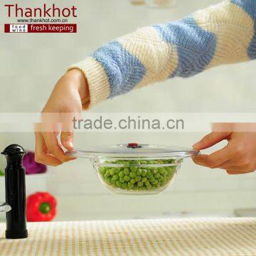 Vacuum stainless steel food container lid with high quality low price