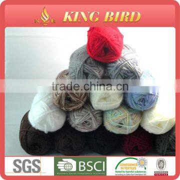 High quality mix color acrylic yarn for knitting yarn