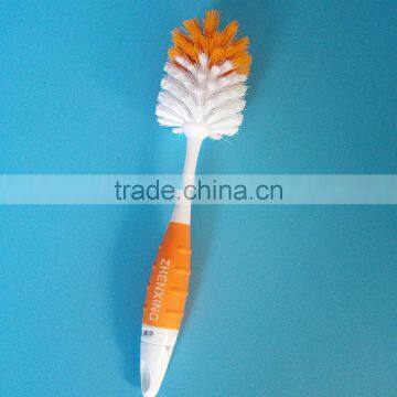 Orange ColorOXO Bottle Brush With Nipple Brush