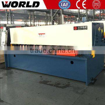 Stainless steel metal plate shearing machine with best price