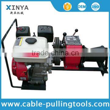 1 Ton Small Winch,Petrol Engine Powered Winch,Lifting Machine