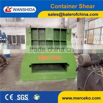 Customized Horizontal Scrap Shear Container Machine to Cut Waste Stainless Steel photo-2