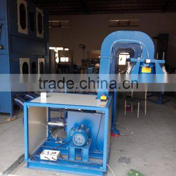 Blue White Automatic Fiber Weighing Filling Line for Home Textile photo-2
