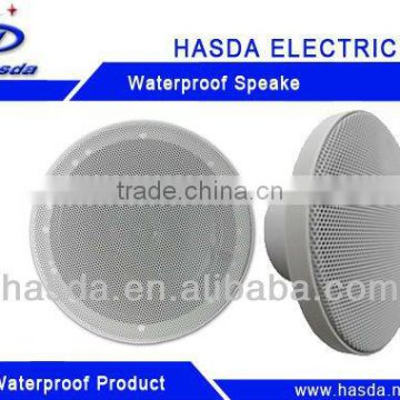 Pair 6" inch White Waterproof Marine Outdoor Speakers