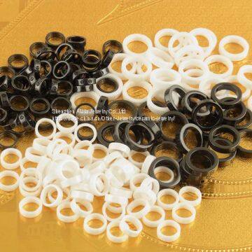 Cubic Zirconia Ceramic Rings Engagement Rings For Wedding photo-2