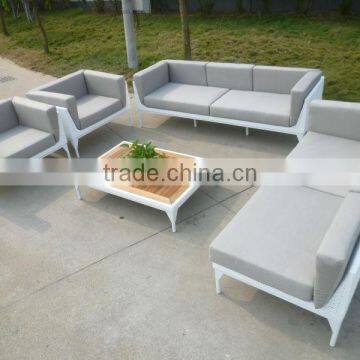 Modern Outdoor PE Wicker Furniture Sofa Set photo-2