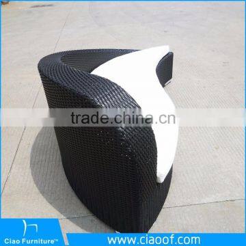 Hot Sale Home Garden Furniture Wicker Sofa Round Bed photo-5