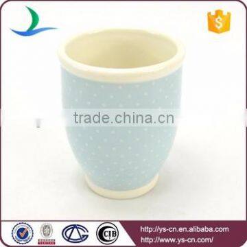 Elegant 3pcs Blue Ceramic Hotel Bathroom Amenity Sets photo-2