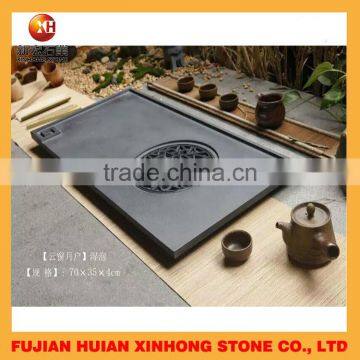 Traditional Chinese Culture Slate Stone Tea Tray photo-5