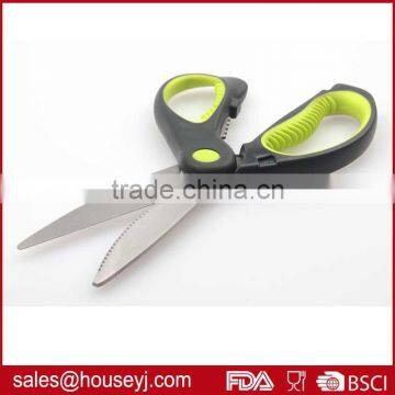 Utility Stainless Steel Kitchen Scissors With Pp+TPR Plastic Handle photo-2