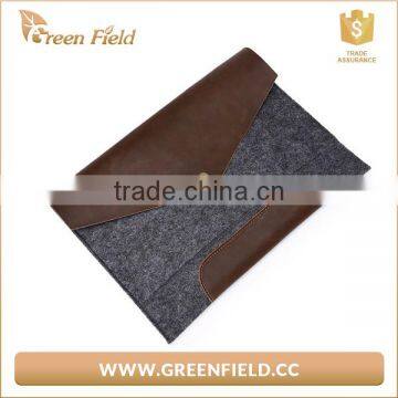 Customized Recycle Felt Fabric Laptop Bag photo-2