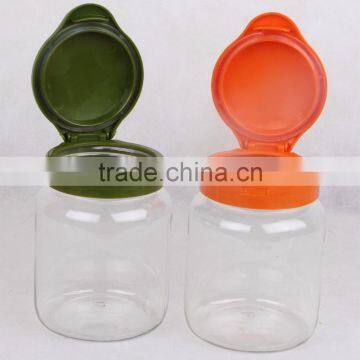 Airtight plastic container for candy