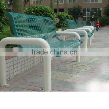 Steel Metal Modern Commercial Seating Benches photo-2