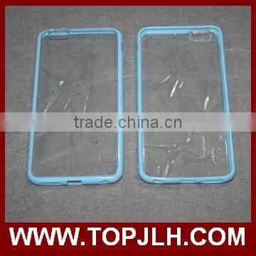 Blank UV Case for Iphone 6 Plus , UV Transparent Mobile Phone Case With Tpu Side photo-4