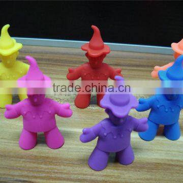 customized design food grade silicone baby chopstics holder crown shaped chopstic holders