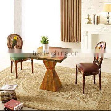 Hotel Room Furniture Antique Armless Wooden Chair/wood Design Dining Chair(CH-211-OAK) Hotel Room Furniture Antique Armless Wood photo-4