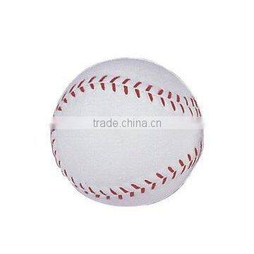 PU stress reliever baseball/anti stress ball/soft foam baseball squeeze ball