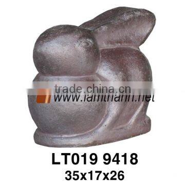 Decorative Home Ceramics Glazed High Fired Rabbit