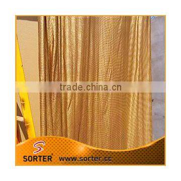 Aluminum Alloy Metal Sequin Fabric Fly Screen photo-3