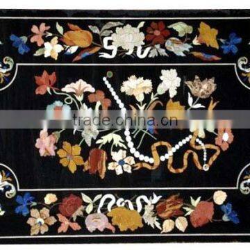 Inlay Marble Stone Table Top Antique Coffee Table Top