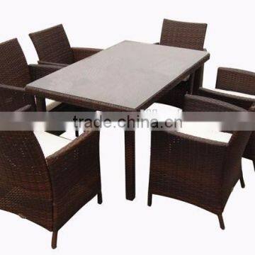 Evensun High Quality Long Table Dining Set Dining Table Set