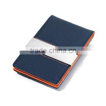 ODM Genuine Leather or PU Leather Credit Card Holders Business Name Card for Men photo-5