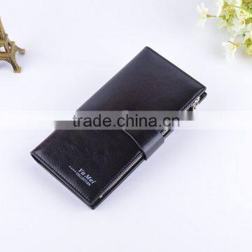 Customized Branded RFID Blocking Wax Oil Leather Women's Wallet photo-3