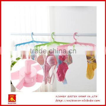 Rotatable Clothes Hanger Rack With 8 Clips photo-5