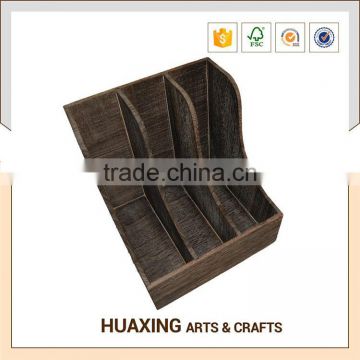 Chinese antique wooden shelf with small decorative