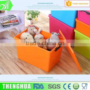 Colorful Plastic Storage Box Clothes Organizer Household Items photo-5