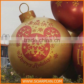 Commercial Display Large Frp Balloons Christmas Decoration photo-3