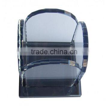 JINGYAGE Office Table Set Crystal Simple Transparent Pen Holder Set photo-2