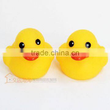 Spot Wholesale Pet Vocal Sound Vinyl Toys Yellow Duck 6cm photo-2