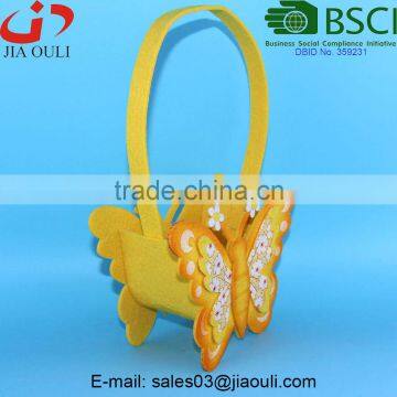 BSCI Audit Factory Hot Design Non-woven Fabric Easter Butterfly Basket photo-2
